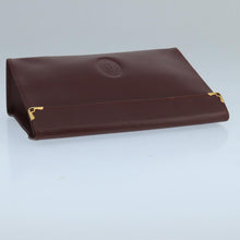 Load image into Gallery viewer, Cartier Burgundy Clutch
