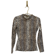 Load image into Gallery viewer, Calvin Klein Leopard Turtleneck
