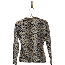 Load image into Gallery viewer, Calvin Klein Leopard Turtleneck
