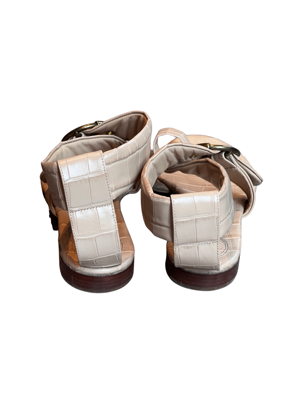 Chloe Leather Strappy Sandals