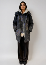 Load image into Gallery viewer, Coach Hooded Printed Puffer Coat
