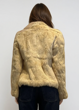 Load image into Gallery viewer, Cream Fur Coat
