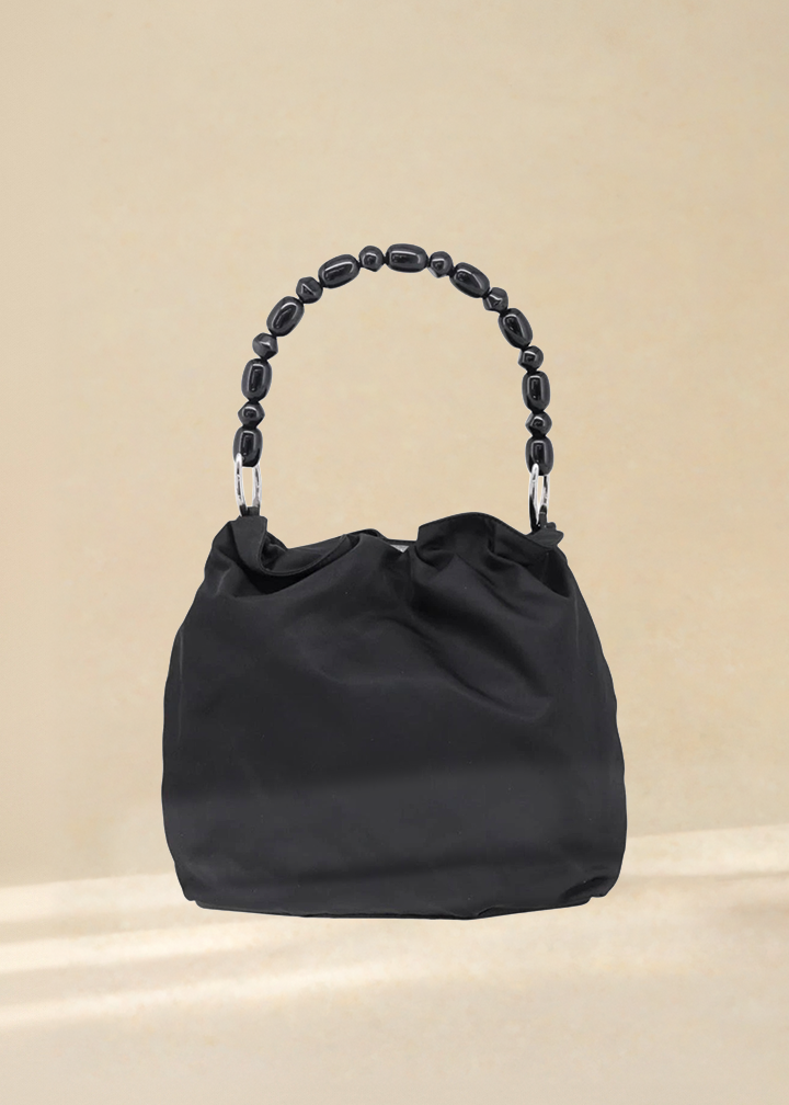Dior Black Pearl Handbag