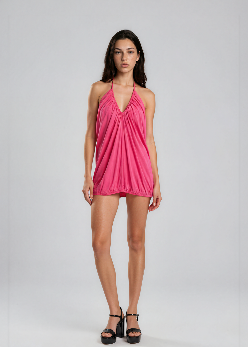 Lanvin Pink Mini Dress