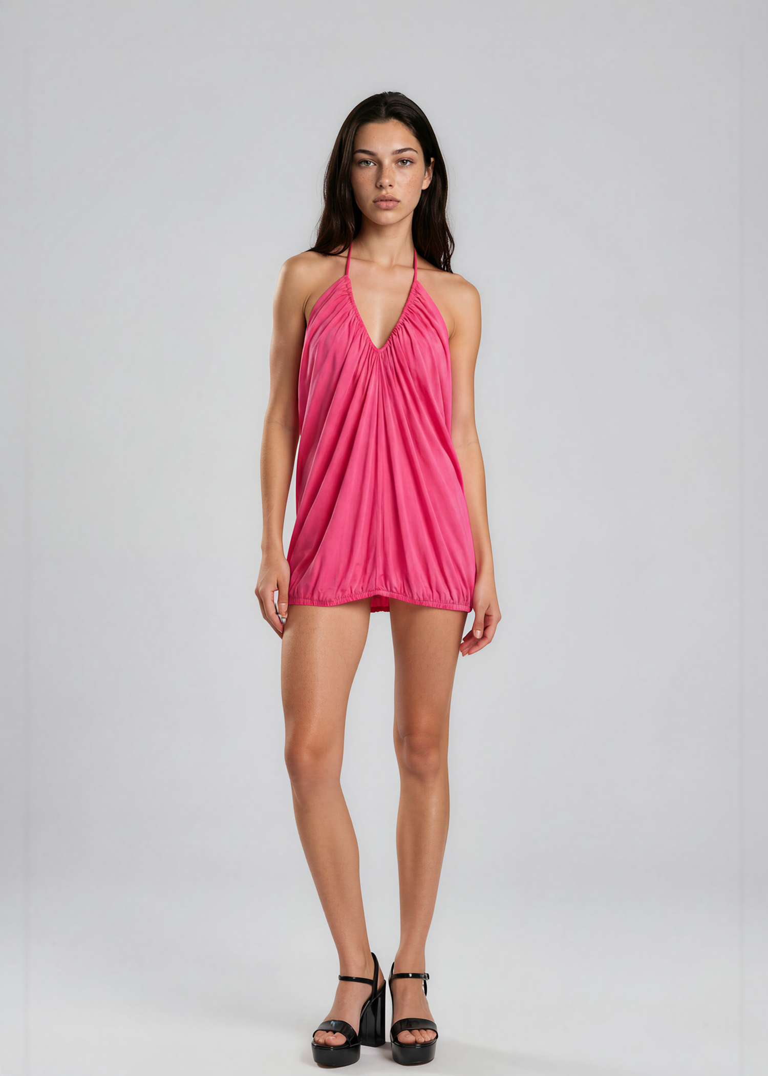 Lanvin Pink Mini Dress
