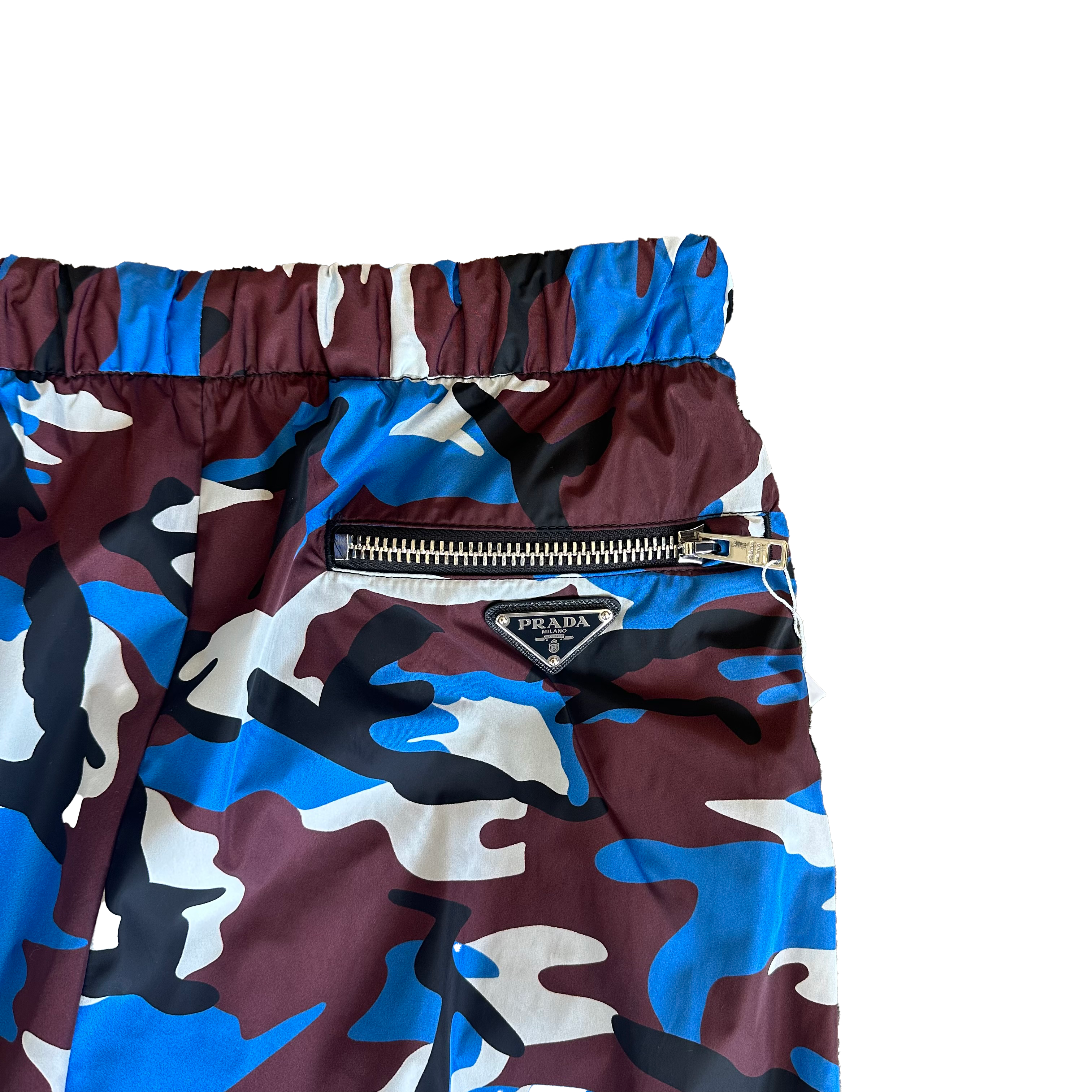 Prada Nylon Camo Pants