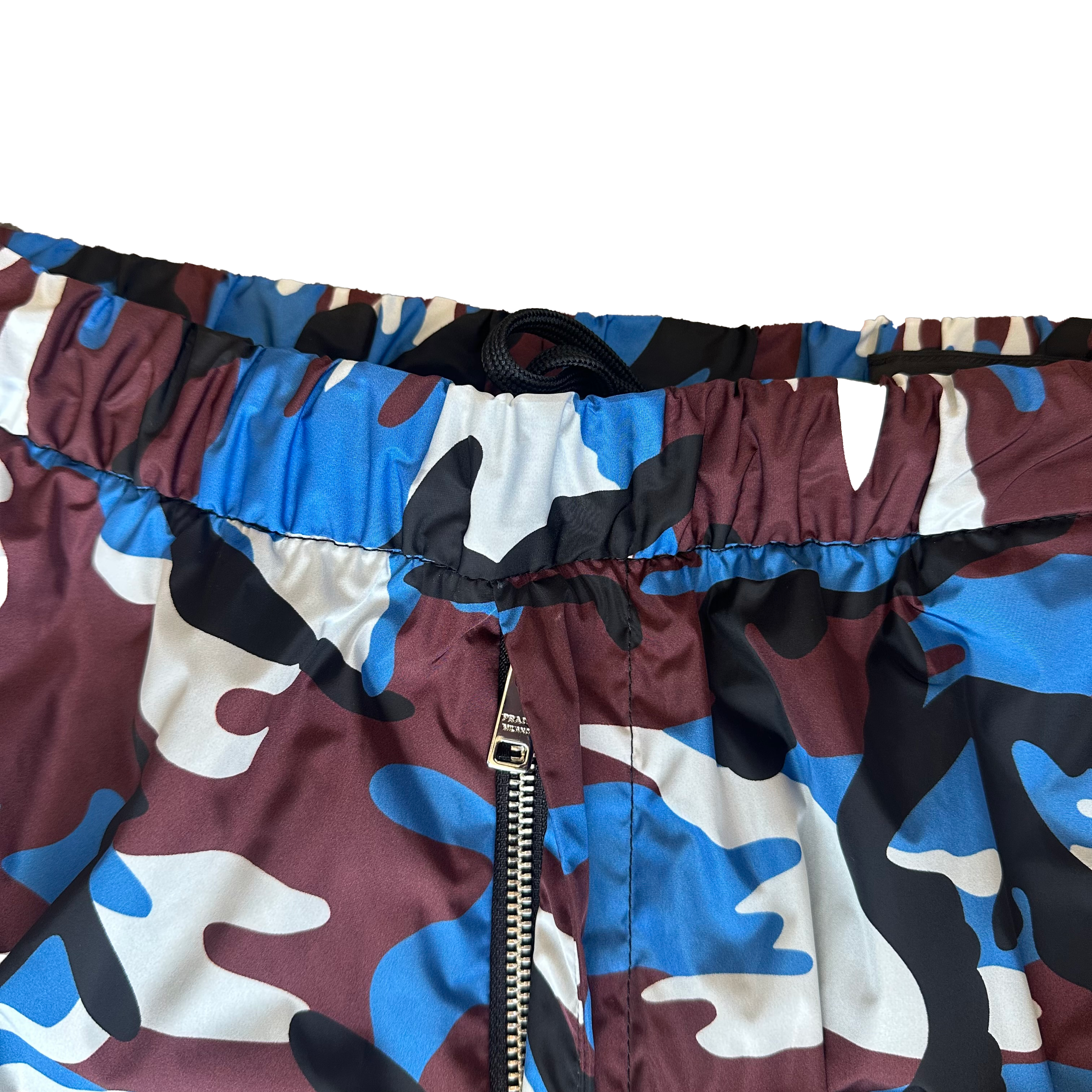 Prada Nylon Camo Pants