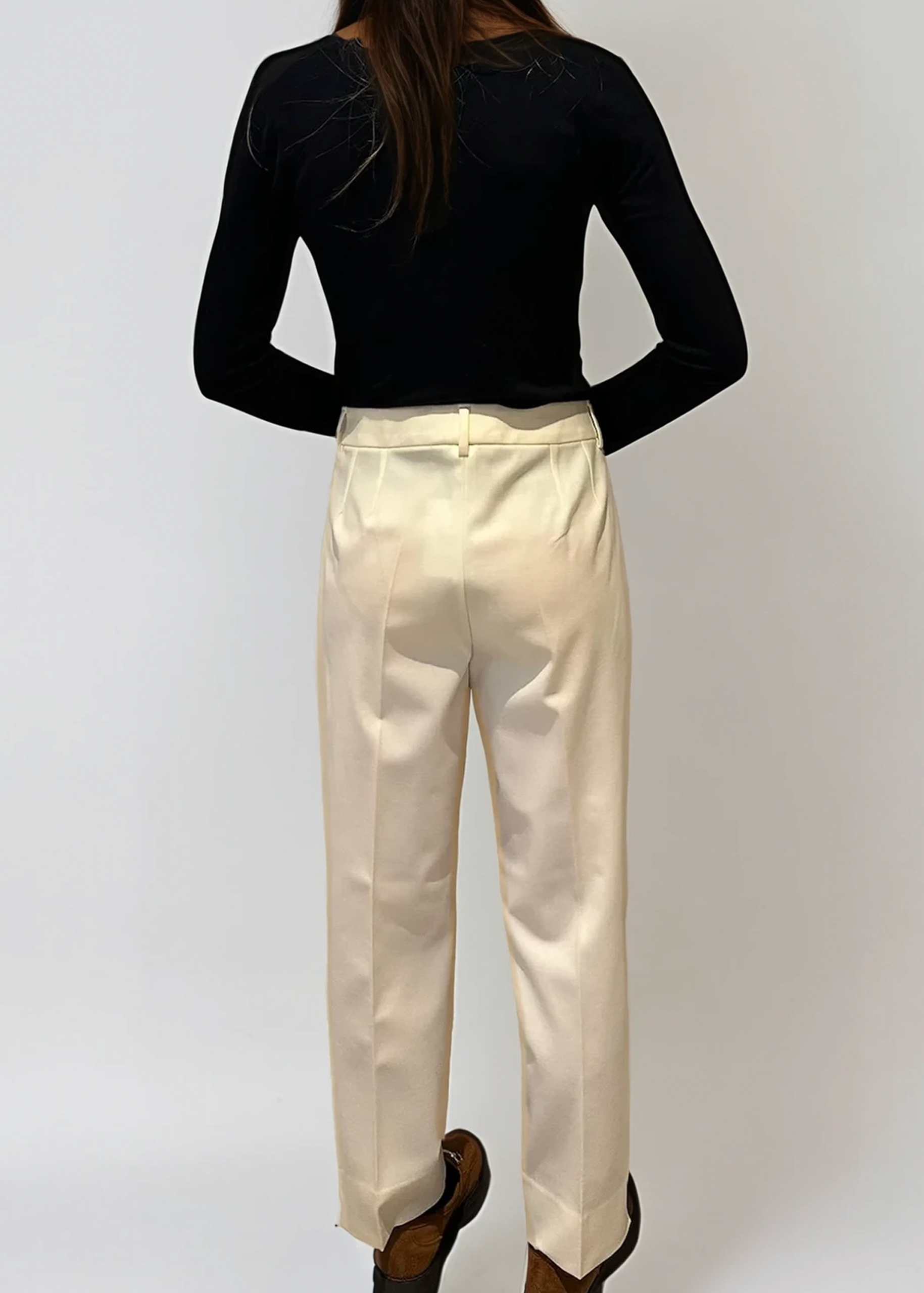 Dolce and Gabbana Cream Trousers