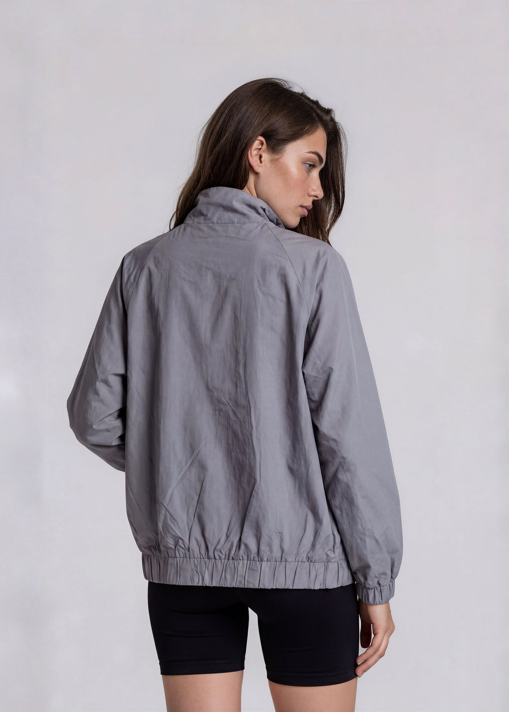 YSL Grey Pocket Bomber