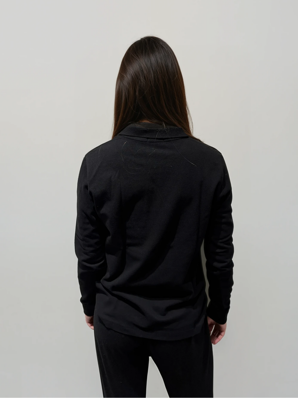 Ralph Lauren Black Long Sleeve Polo