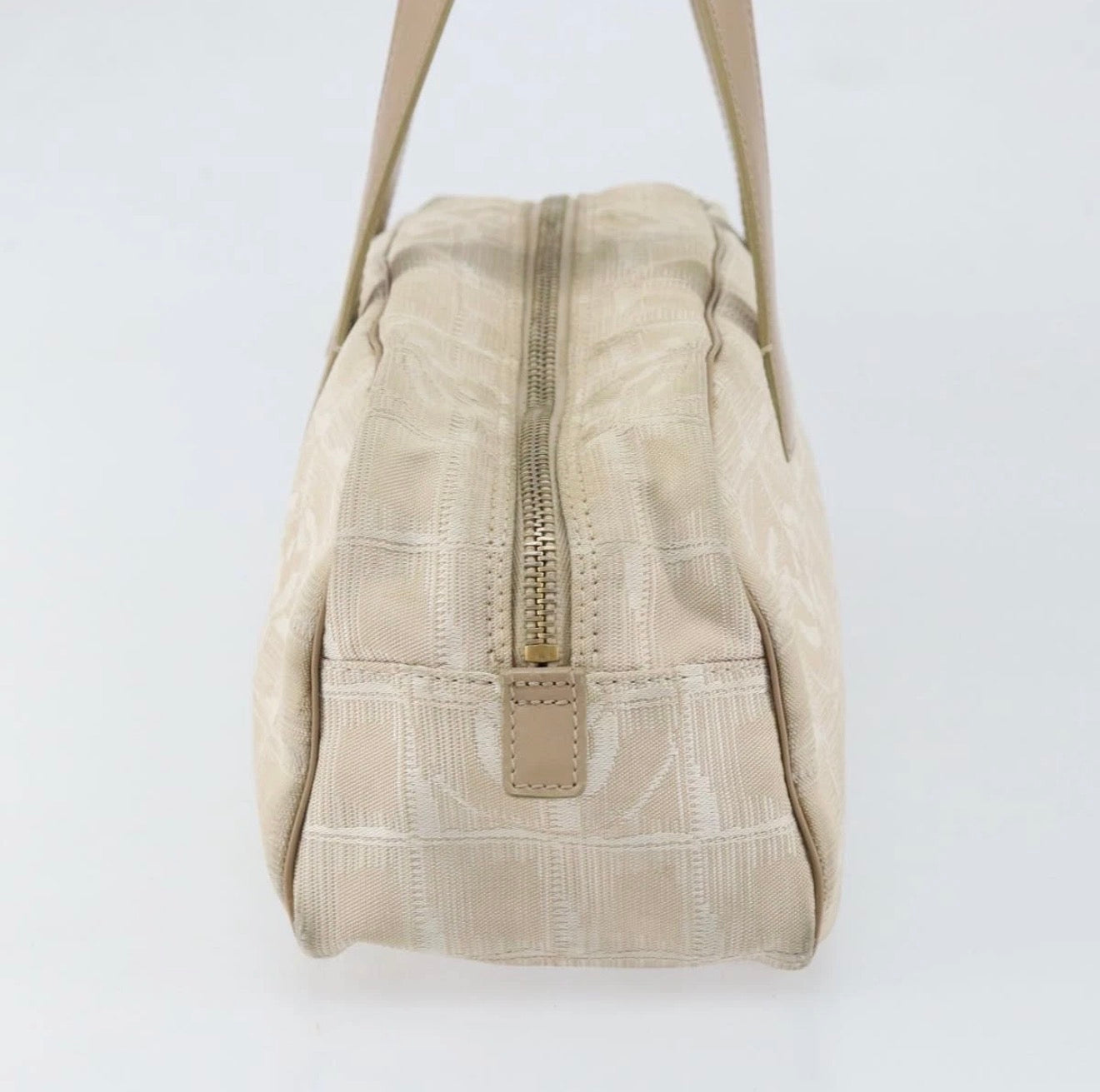 Chanel Tan Travel Shoulder Bag