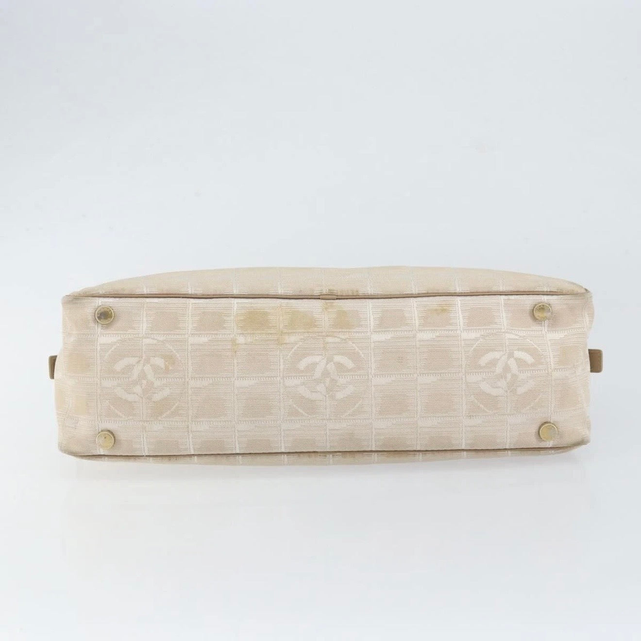 Chanel Tan Travel Shoulder Bag