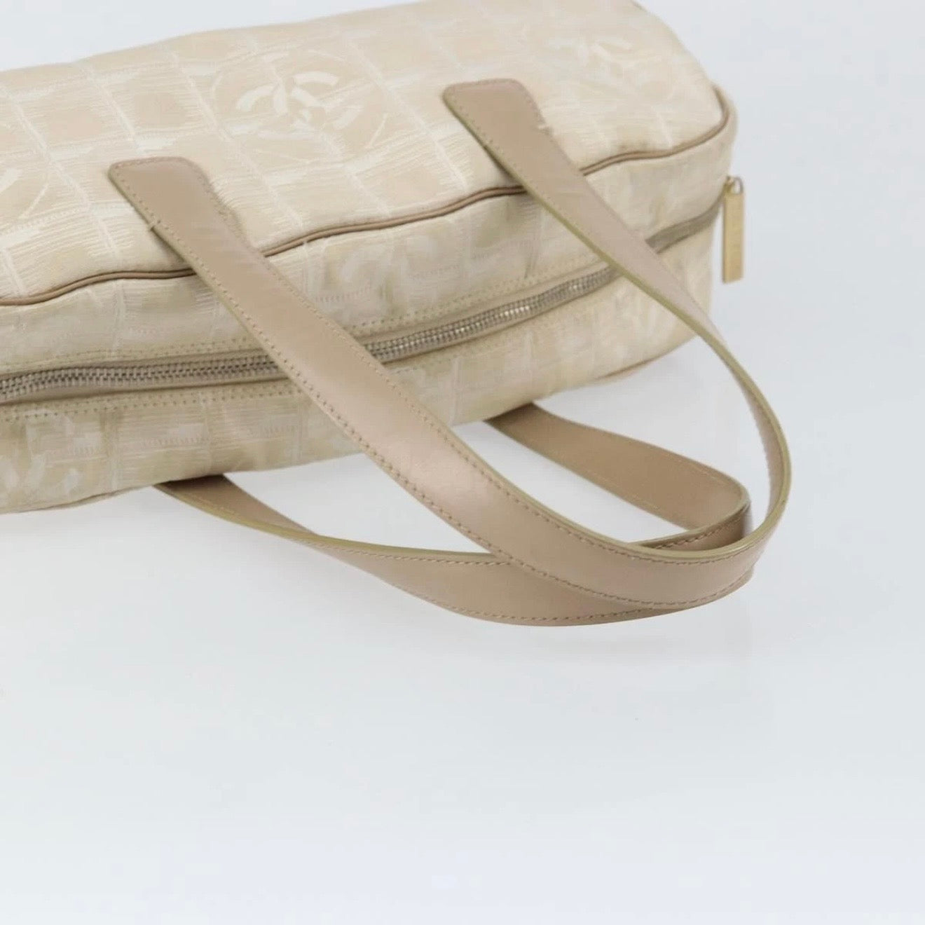Chanel Tan Travel Shoulder Bag