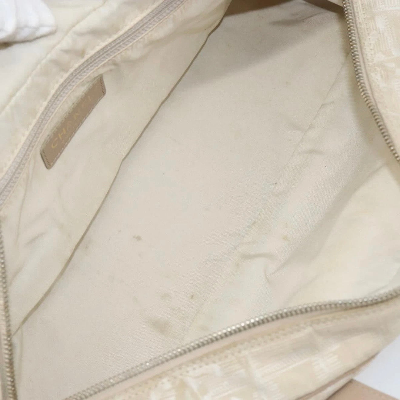 Chanel Tan Travel Shoulder Bag