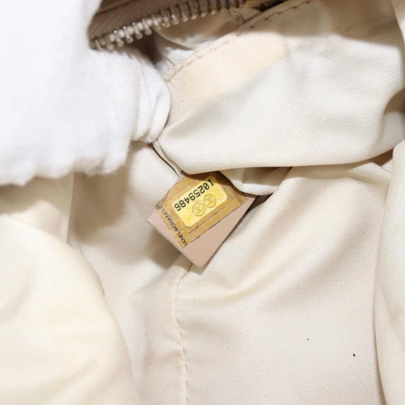 Chanel Tan Travel Shoulder Bag
