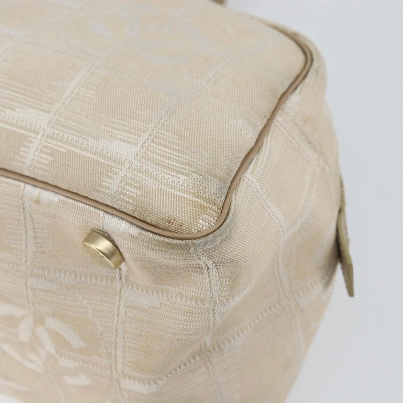 Chanel Tan Travel Shoulder Bag