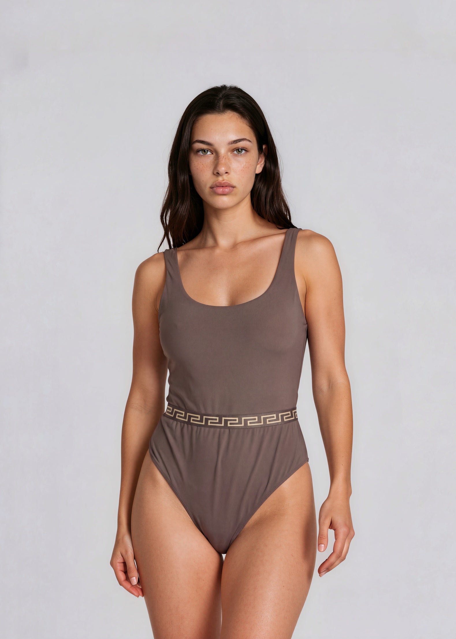 Versace Brown Swimsuit