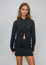 Load image into Gallery viewer, Jil Sander Black Cashmere Cardigan
