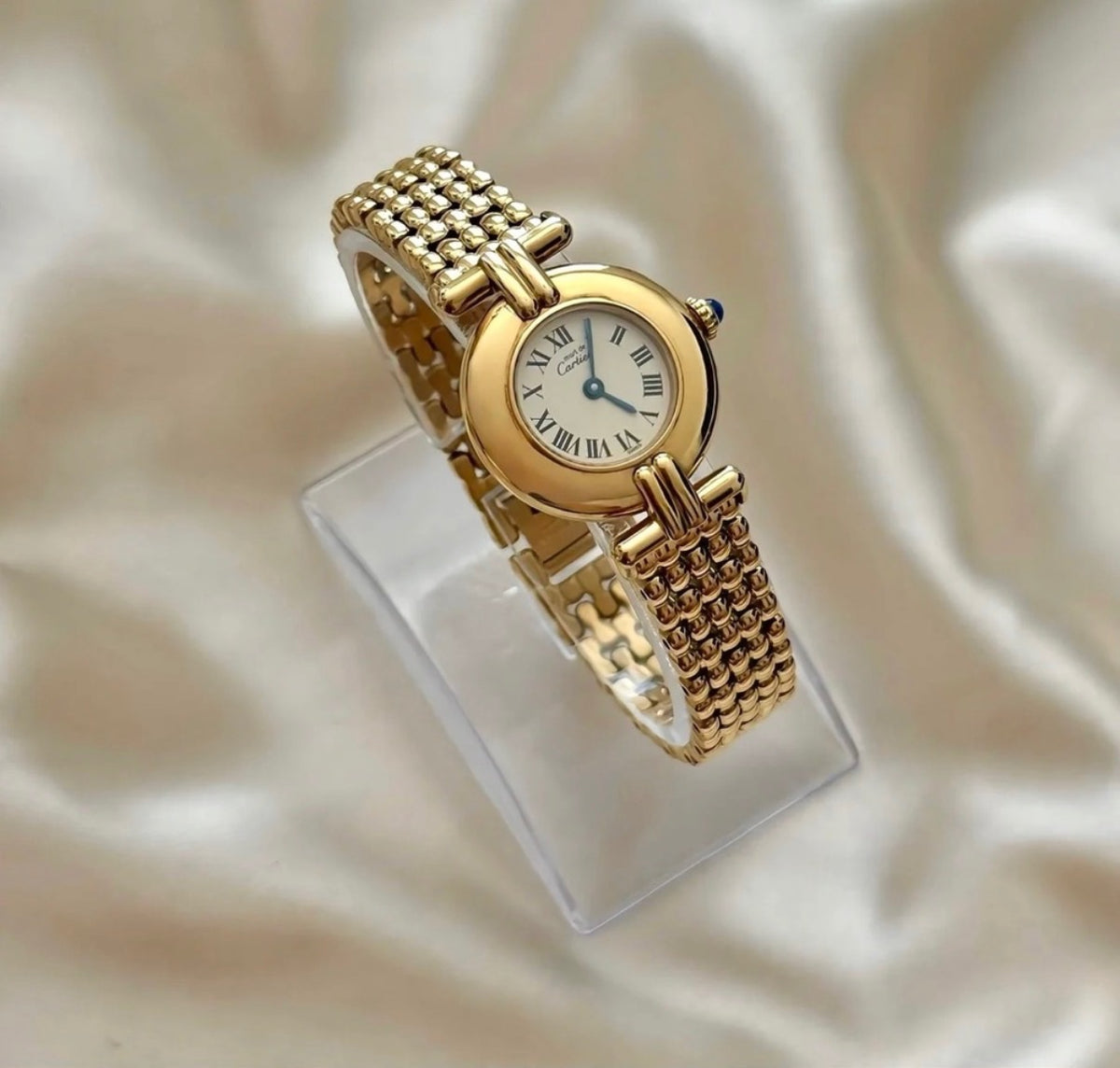 Cartier Gold Vermeil Watch