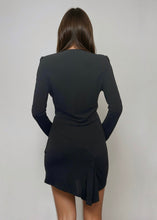 Load image into Gallery viewer, Cavalli Black V Neck Dress
