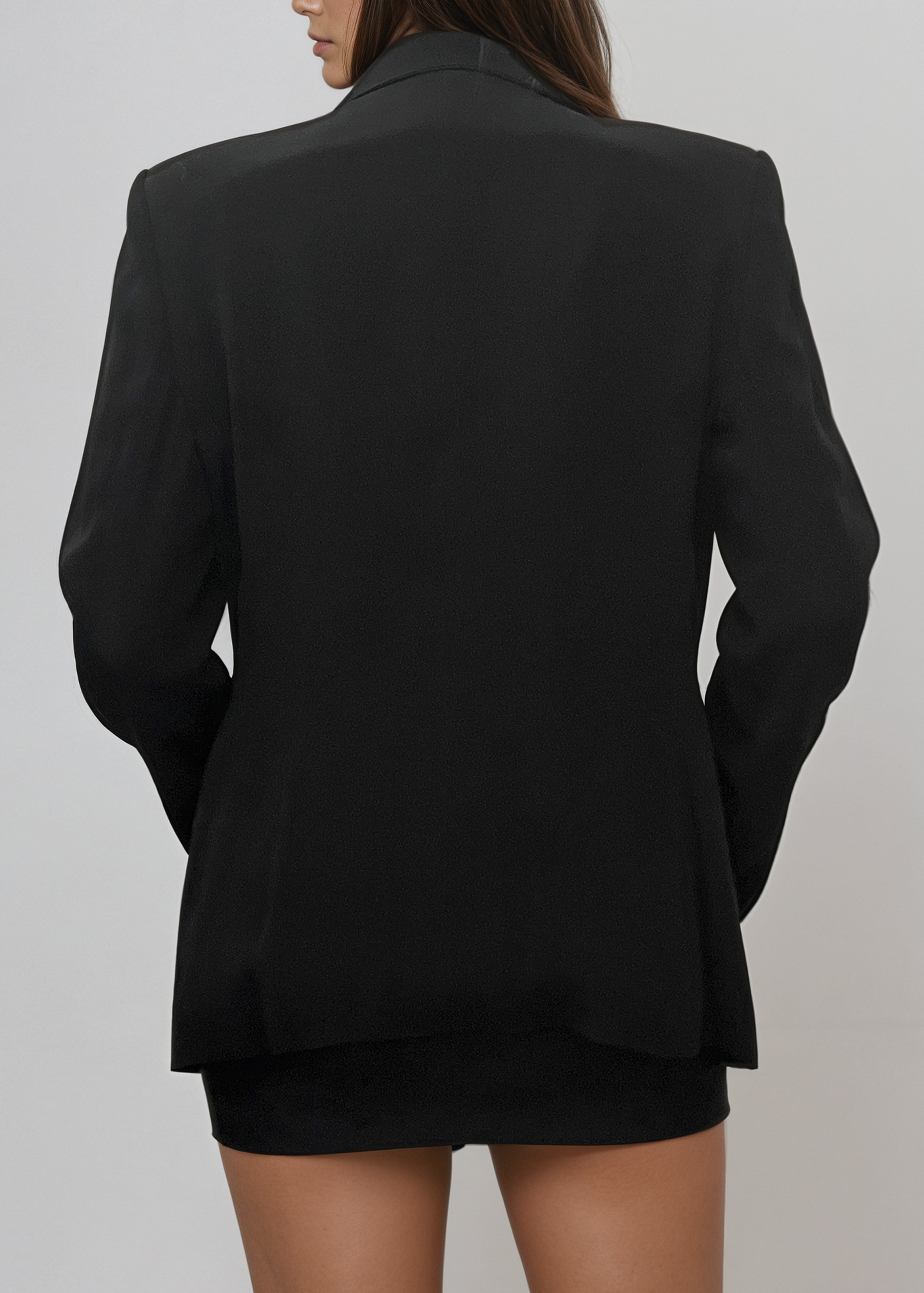 Armani Black Tie Blazer
