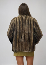 Load image into Gallery viewer, Brown Zip Up Fur
