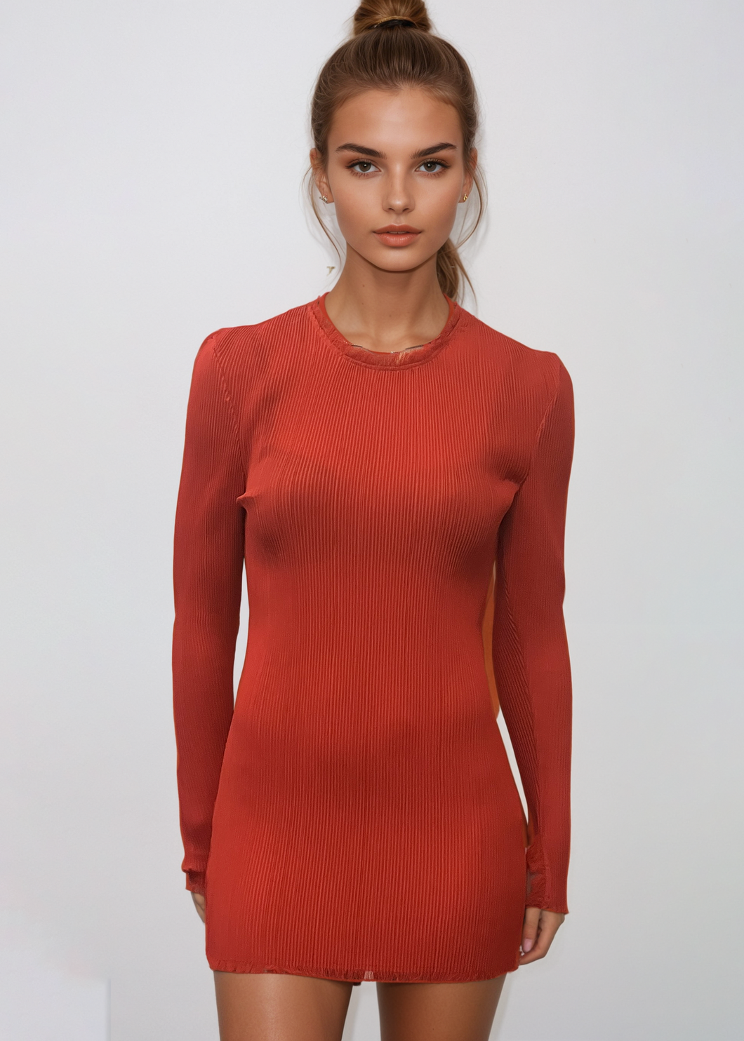 By Malene Birger Red Mini Dress