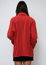 Load image into Gallery viewer, Givenchy Red Zip Up
