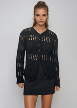 Load image into Gallery viewer, Dolce &amp; Gabbana Black Cutout Cardigan
