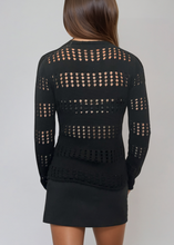 Load image into Gallery viewer, Dolce &amp; Gabbana Black Cutout Cardigan
