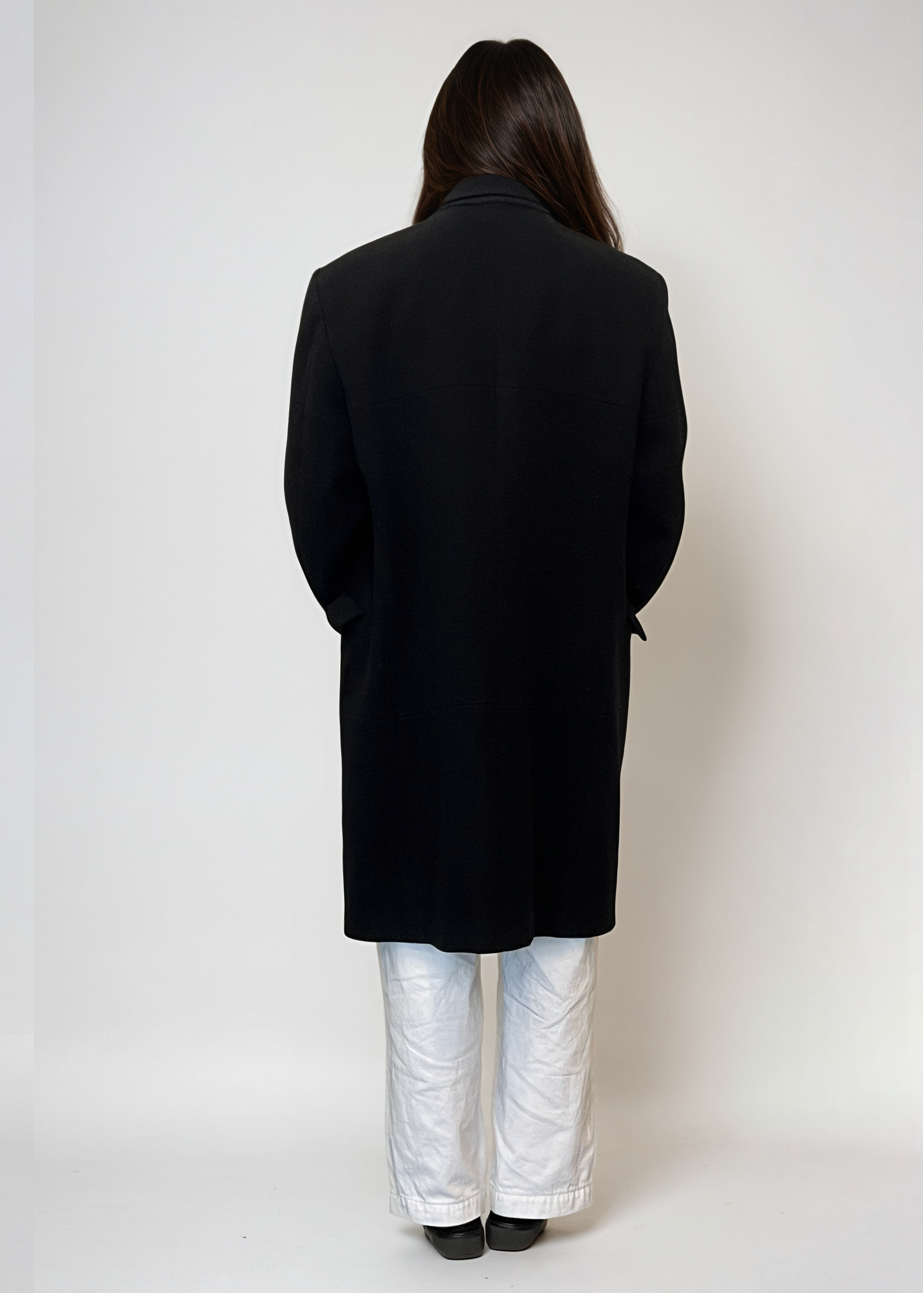 Jil Sander Black Wool Coat