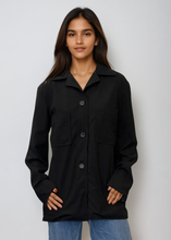 Load image into Gallery viewer, Jil Sander Black Button Down
