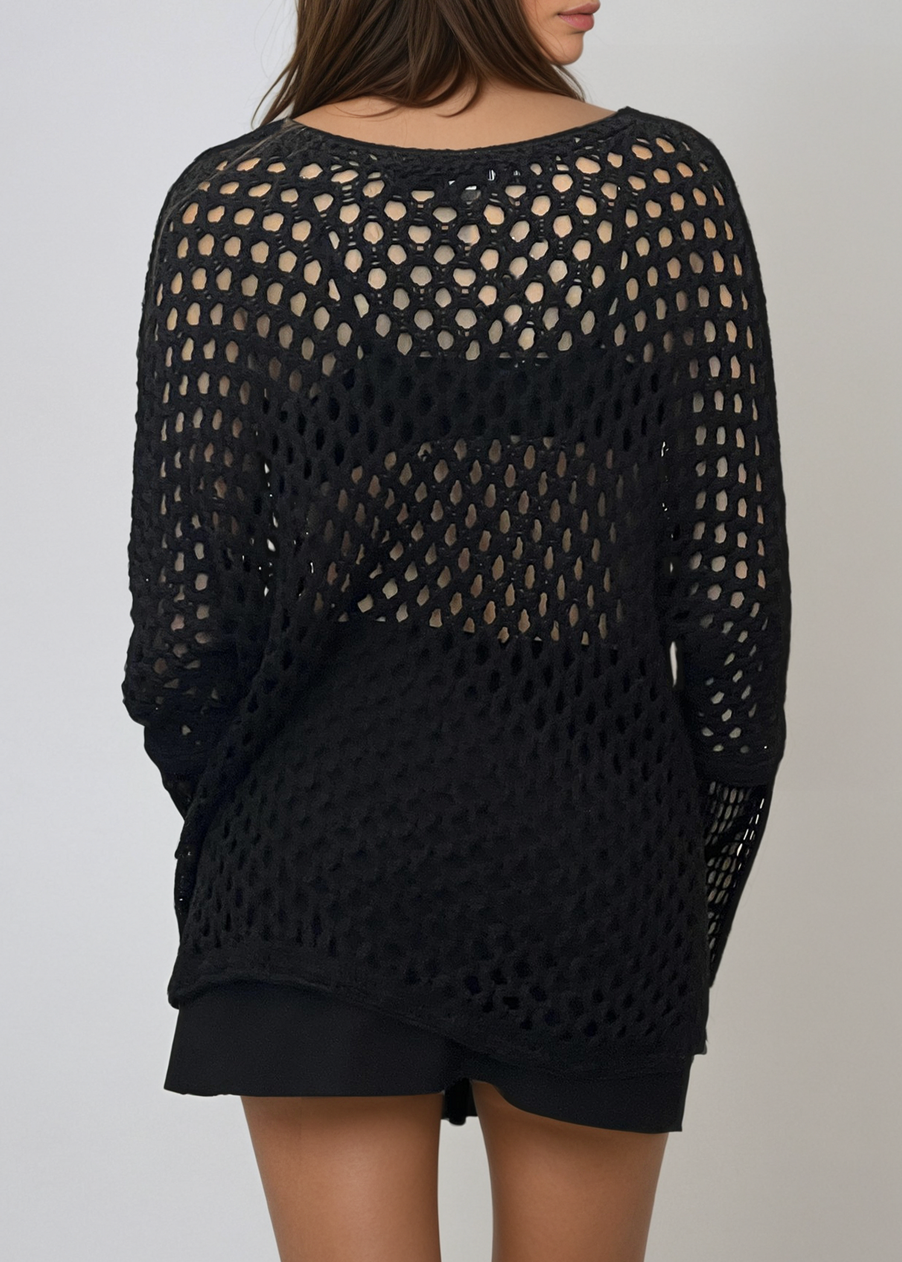 Yigal Azrouel Black Knit Sweater