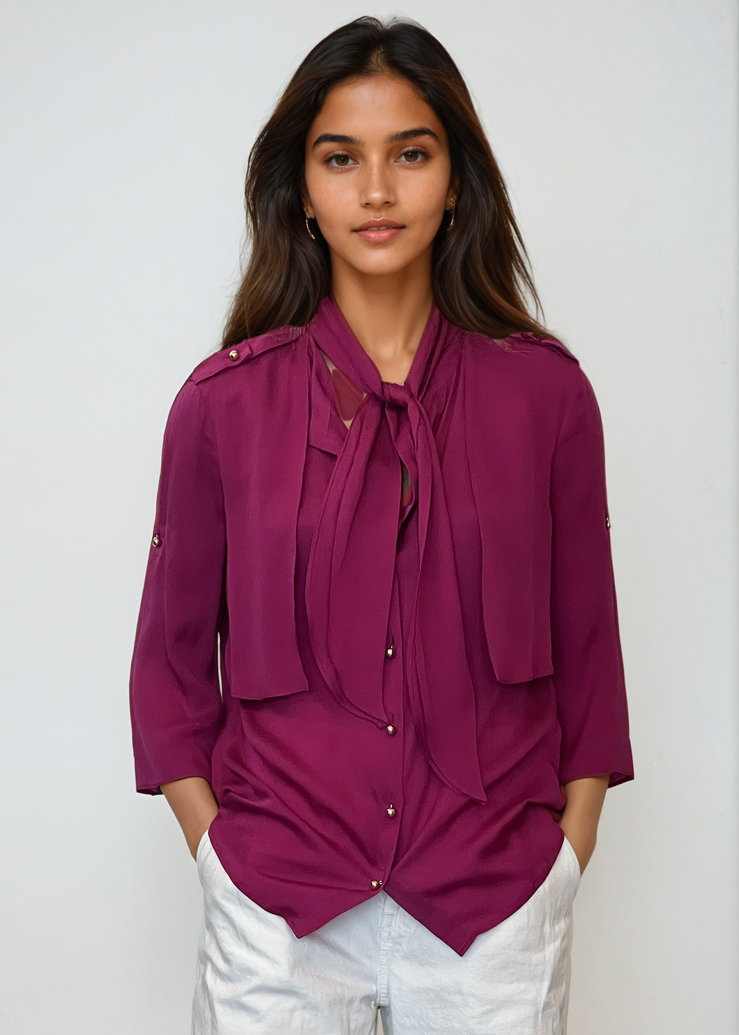 Escada Pink Blouse