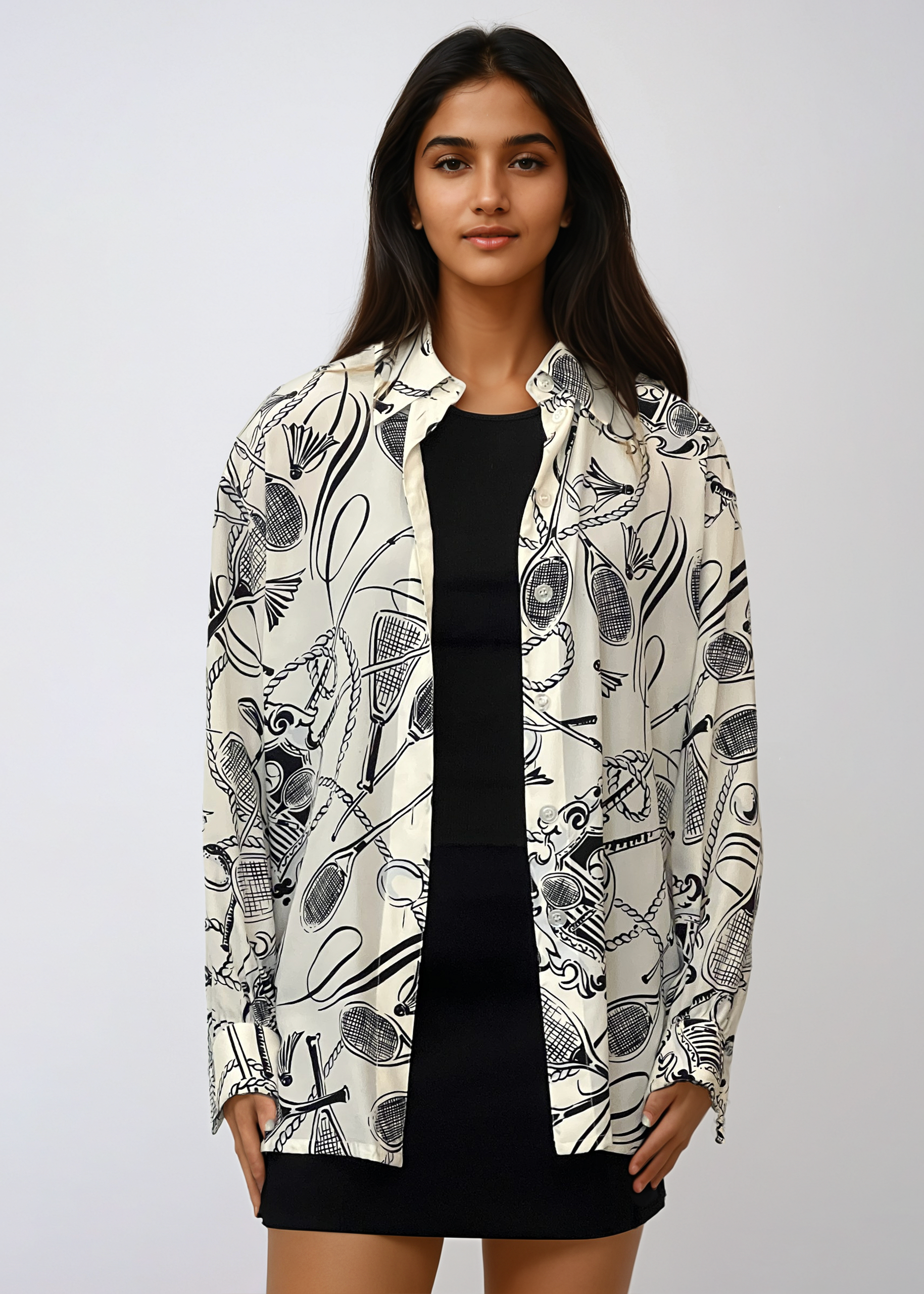 Escada Tennis Button Down