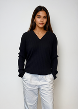 Load image into Gallery viewer, Ferragamo Navy Sweater
