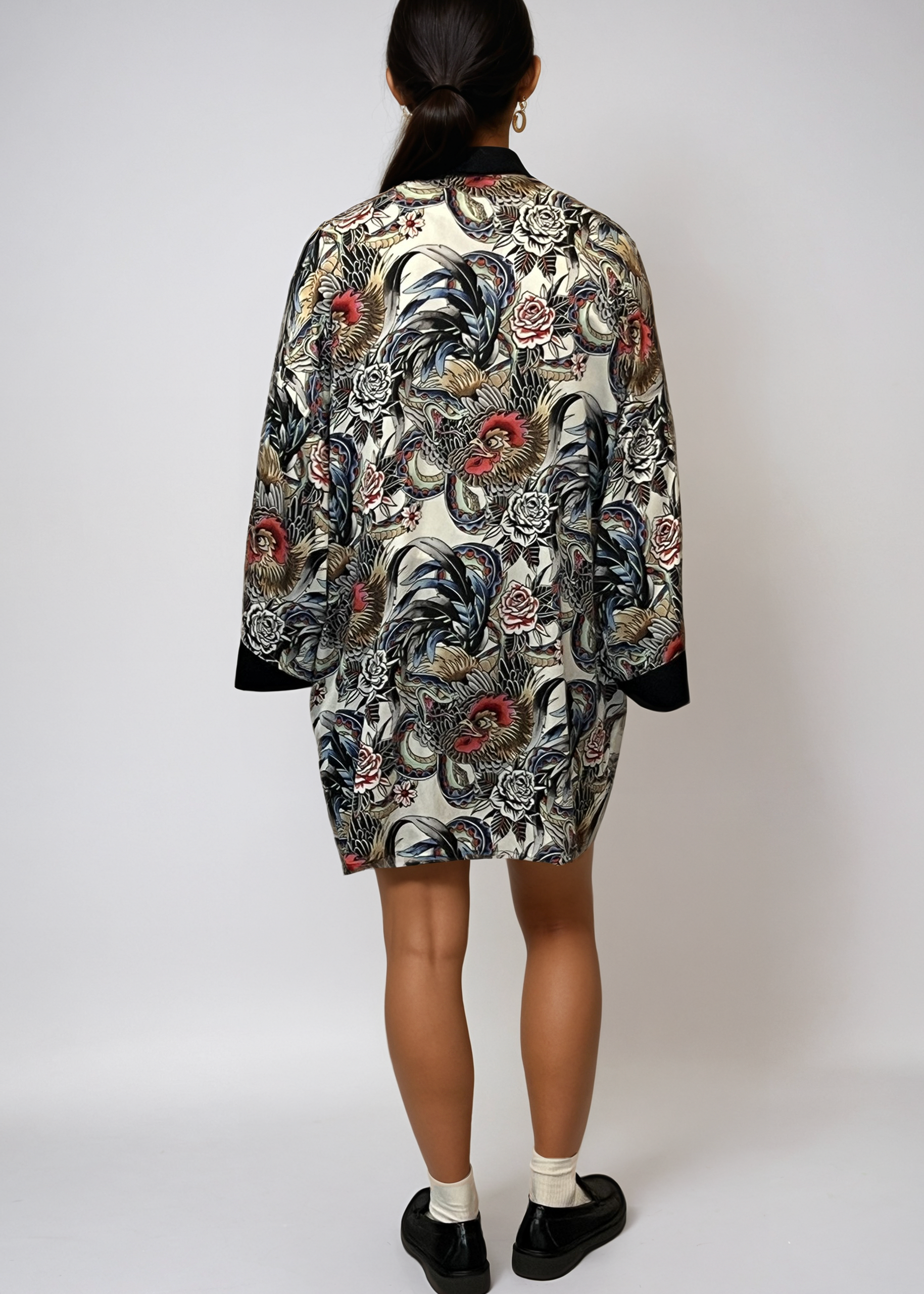 Red Valentino Floral Kimono