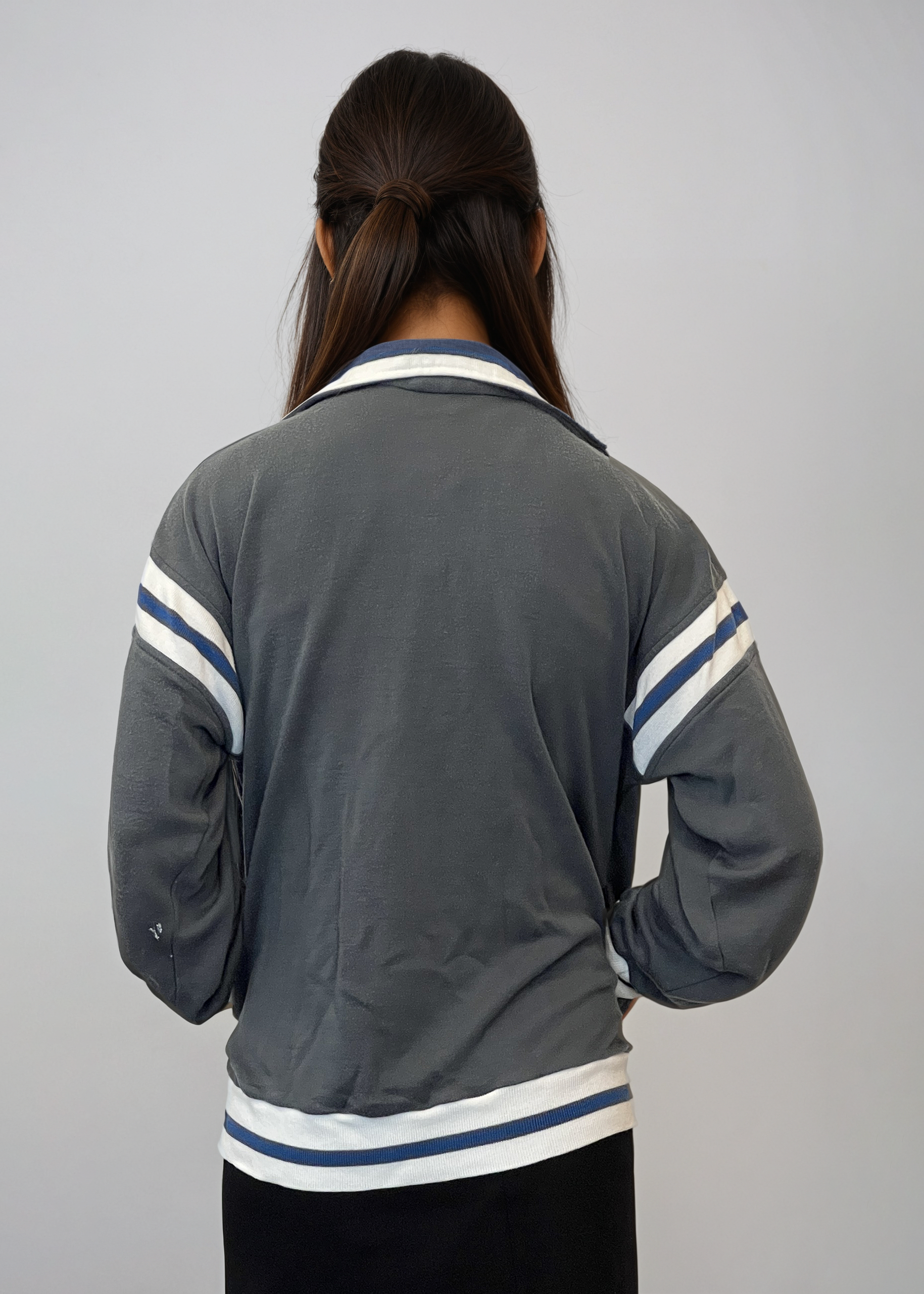Dior Grey Blue and White Zip Up