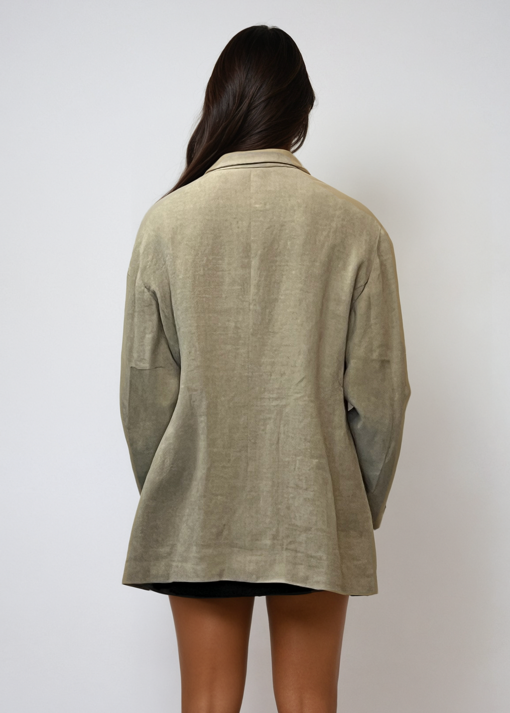 Armani Cream Linen Blazer