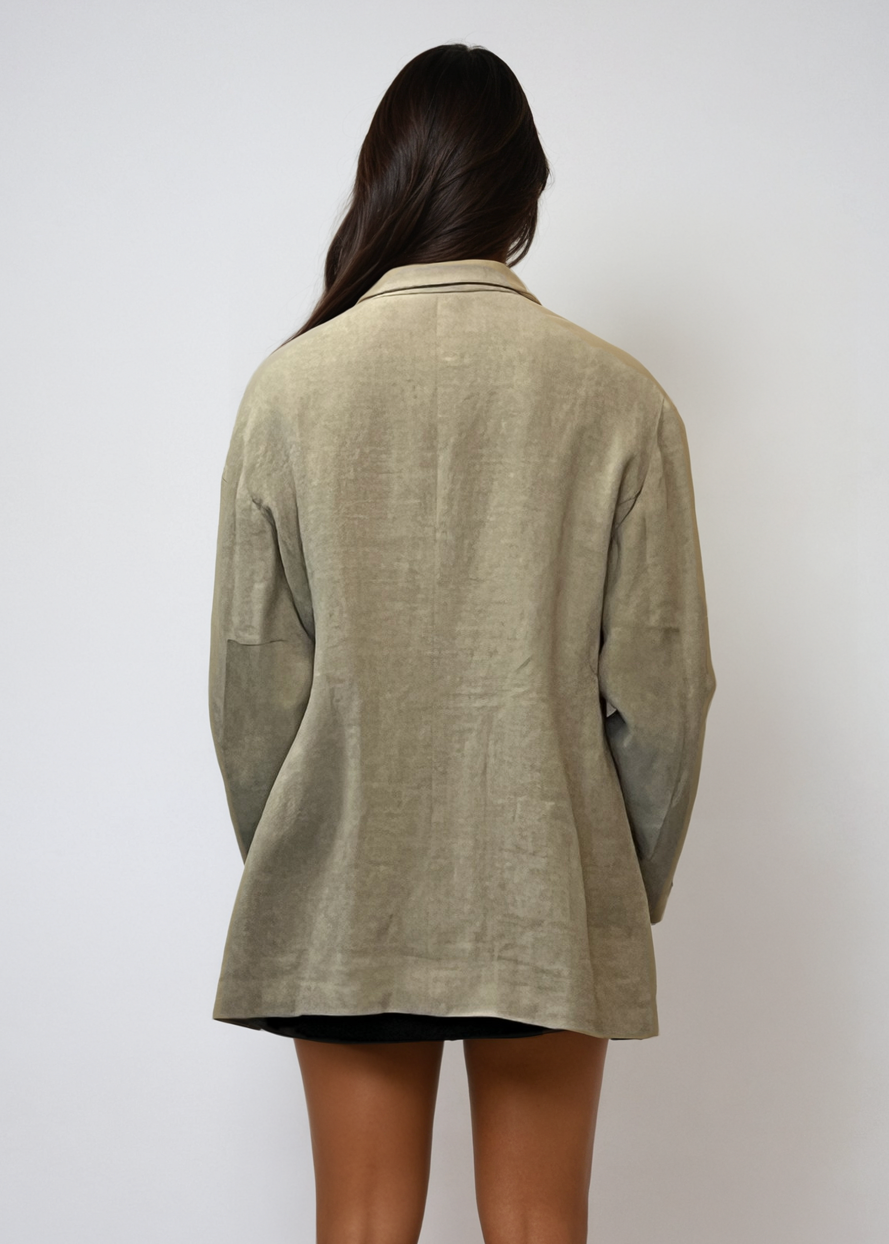 Armani Cream Linen Blazer