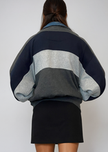 Load image into Gallery viewer, Dior Grey and Navy Sweatshirt Jacket
