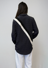 Load image into Gallery viewer, Stella McCartney Navy Spellout Button Down
