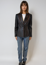 Load image into Gallery viewer, Escada Black Leather Jacket
