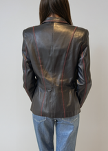 Load image into Gallery viewer, Escada Black Leather Jacket
