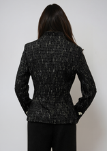 Load image into Gallery viewer, Escada Tweed Black Blazer
