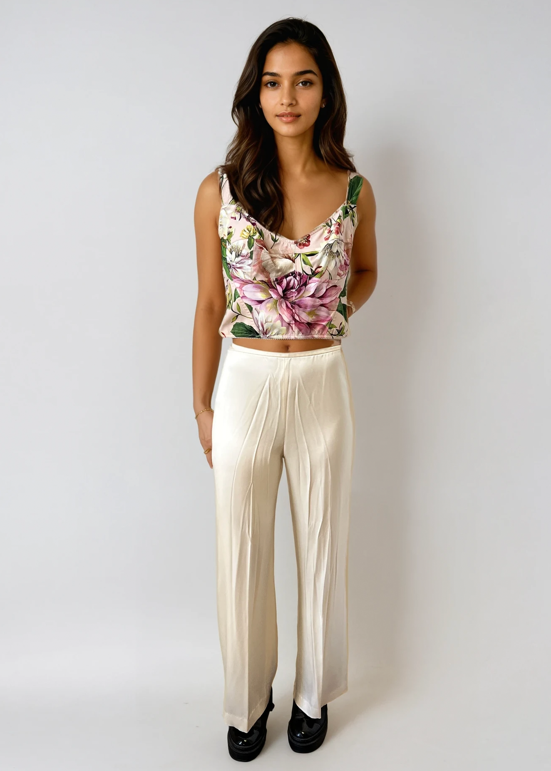 Dolce & Gabbana Floral Bustier