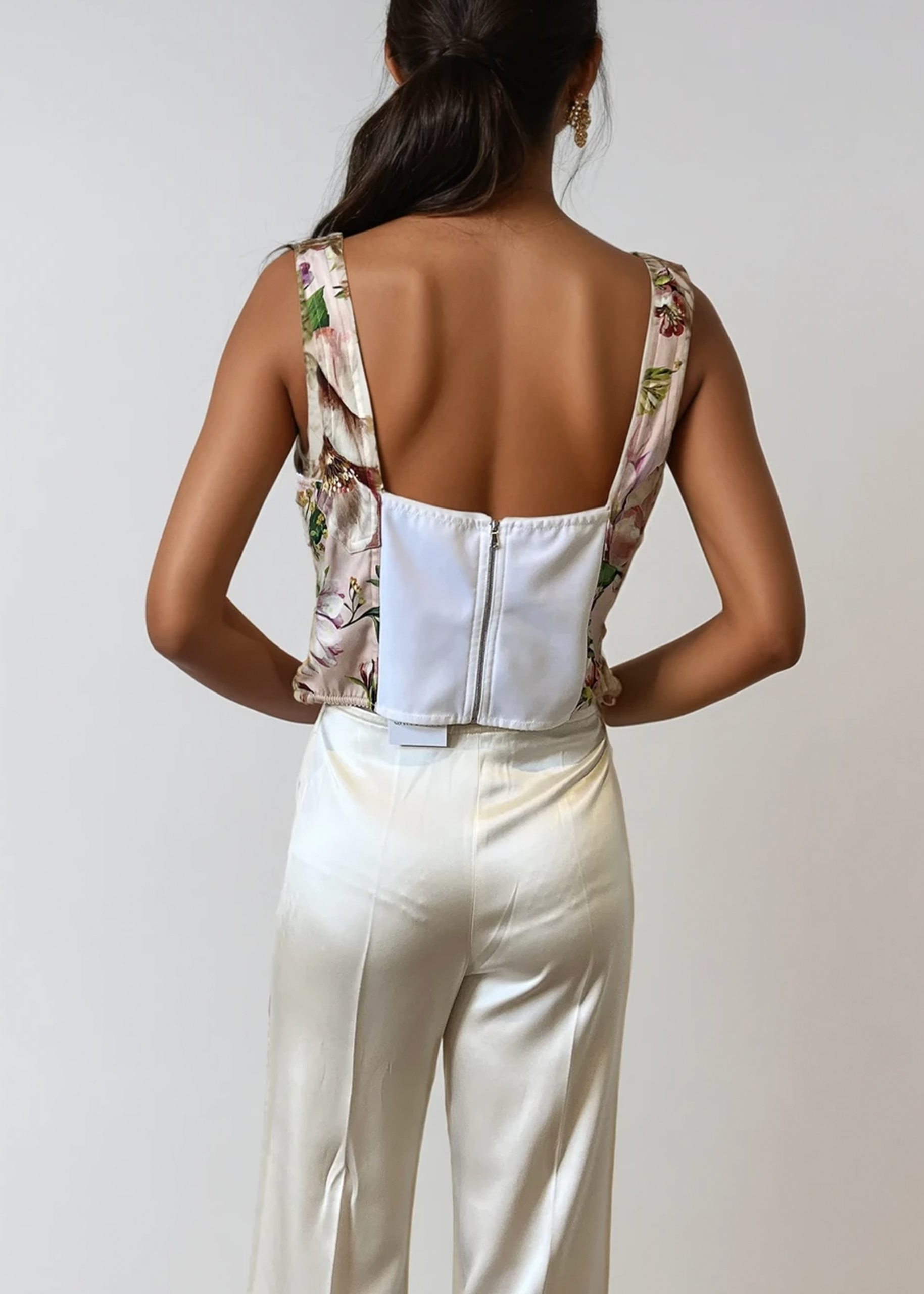 Dolce & Gabbana Floral Bustier