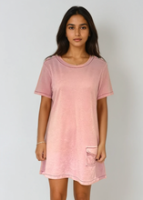 Load image into Gallery viewer, Louis Vuitton Pink Velour Mini Dress
