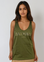 Load image into Gallery viewer, Balmain Green Tank
