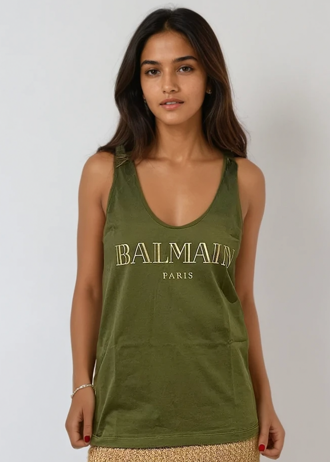 Balmain Green Tank